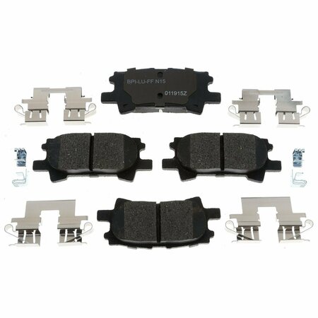 R/M BRAKES BRAKE PADS OEM OE Replacement Ceramic Includes Mounting Hardware MGD996CH